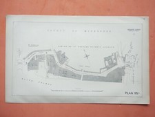 Antike Karte von Wapping High