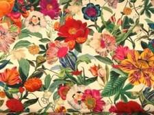 0,50 m Dekostoffe Rosen Blumen Digitaldruck Stoff Meterware B