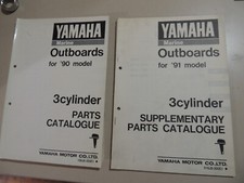 Yamaha Außenborder 25 30 50 60 70 80 90 PS 1990-1991 Teilekatalog parts catalog