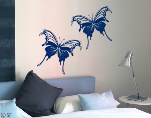 Wandtattoo schmetterling - wandtattoo,