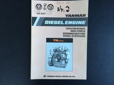 x 8 Yanmar TN Serie Motor  Bedienungsanleitung Betriebsanleitung  service manual