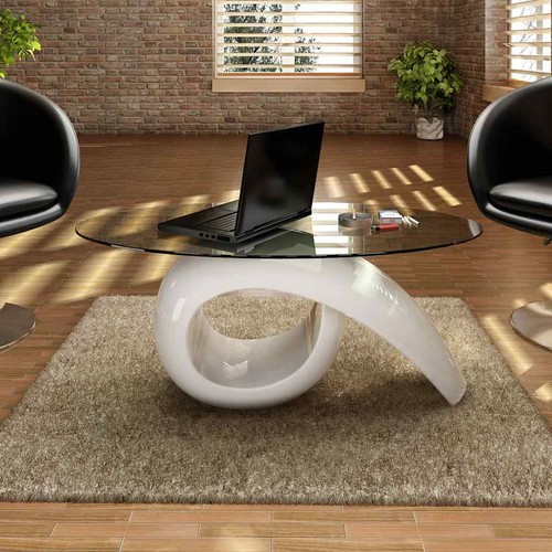 Couchtisch mit ovaler