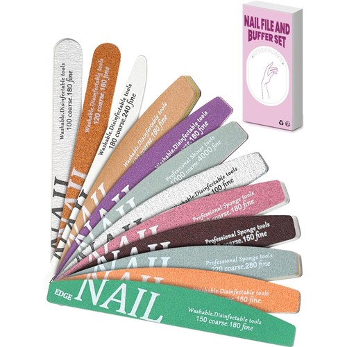 Nagelfeilen set stück - set, 12