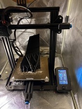 Ender 3 V2 3D-Drucker mit CR-Toch, PEI-Platte, Gehäuse und OVP - Gebraucht