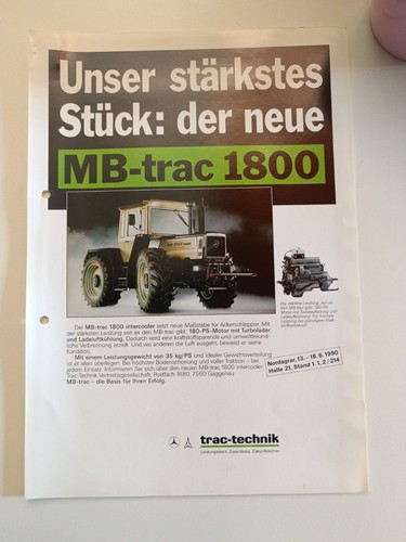 Original prospekt werbung - original,