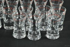 Konvolut Schnapsgläser Stamperl Pinnchen 2 cl robust Sammler retro