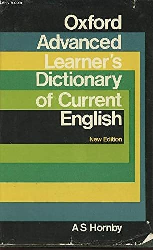 The oxford advanced learner - oxford, learner's
