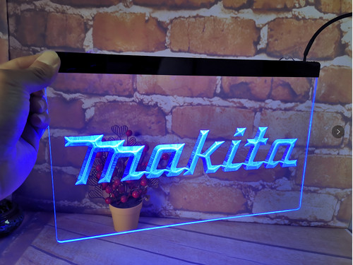 Makita led leuchtreklame - makita,