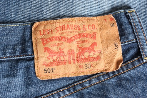Levi 501 jeans denim - levi’s,