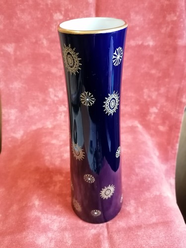 Dekorative echte kobalt vase - echte, kobalt-vase