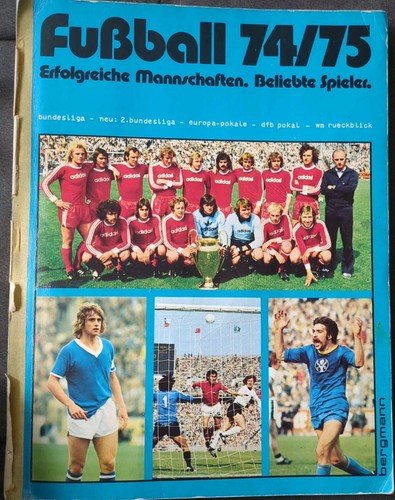 Bergmann fußball 15 - bergmann, 74/75