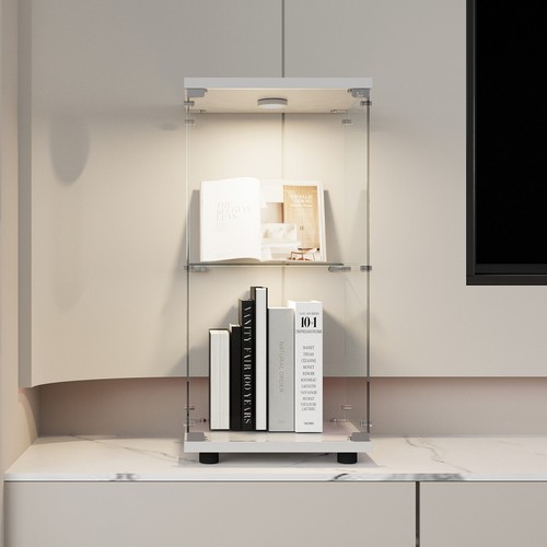 Glasvitrine mit