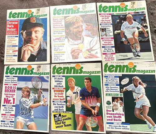 Tennis magazin 1989 - tennis, 1989,
