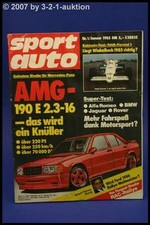Sport Auto 1/85 AMG 190 E 2.3