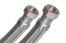 Flexschlauch DN19 Edelstahl Panzerschlauch 3/4 Zoll ÜM Sanitär Heizung Solar