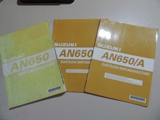 SUZUKI AN 650 K3 K4 K5 2003-2005 Reparatur Wartung Werkstatthandbuch