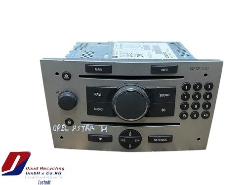 Opel astra radio 13262749 - opel, h