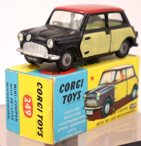 Corgi toys 249 morris mini - no,