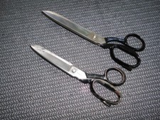 Antike Schneiderschere Stoffschere 2 Stück 9 Zoll Solingen