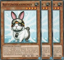 Yugioh rettungskaninchen - yugioh, 3x