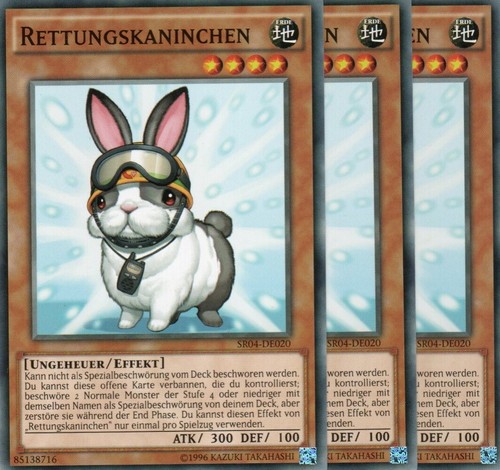 Yugioh rettungskaninchen - 3x,