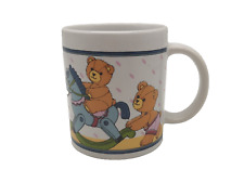 VINTAGE Teddybärentasse Kaffeetasse Becher TEDDYBÄR Teddy Tasse 80er 90er retro