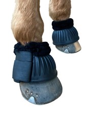 Hufglocken mit Fell / Gummi /