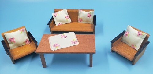 Sofa sessel tisch holz - sofa,