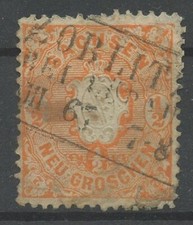 Sachsen 1863 Michel 15 R3