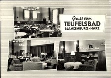 Ak Blankenburg am Harz, Teufelsbad, Klubraum - 4704420