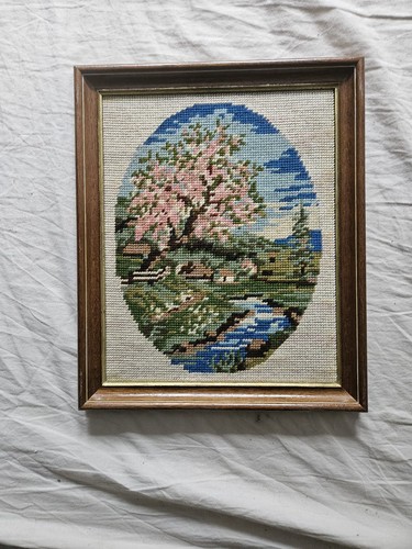 Vintage gerahmtes gobelin - gerahmtes,