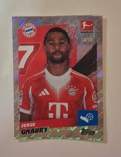 Topps Bundesliga 2025/2026 Parallel Sticker Blizzard Foil Gnabry