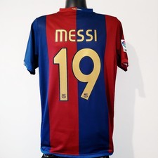 MESSI 19 Barcelona Shirt - Medium - 2006/2007 - Nike Barca Trikot
