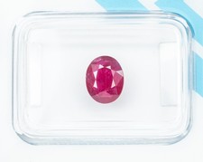 natürlicher, unbehandelter Rubin, 1,26 Karat, mit IGI Zertifikat
