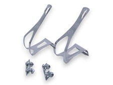 Retro Pedalhaken Edelstahl