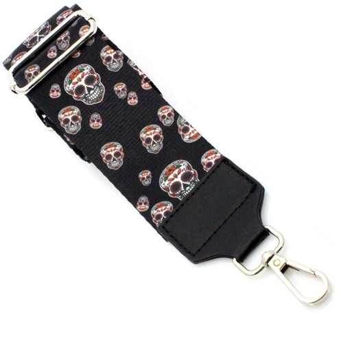 5cm skull taschengurt - br.,