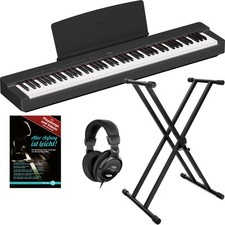 Yamaha P-223B Digital Piano Stage Klavier 88 Tasten Set Ständer Kopfhörer Schule