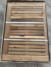 Gartentisch Mit Haarnadel-Beinen 160x80x75 Cm Massivholz Akazie Esstisch B-Ware