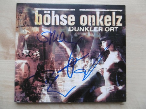 Böhse onkelz autogramme - böhse,