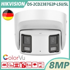 Hikvision DS-2CD2387G2P-LSU/SL 4K 8MP ColorVu PoE Audio Alarm Network IP Camera
