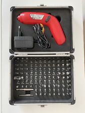 Kraft Akku Knickschrauber 965 + Bit Set 100 teilig im Alu Koffer