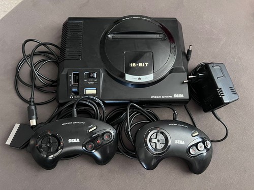 Sega mega drive - drive, schwarz