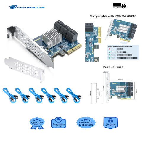 Port sata3 pcie karte mit - sata3,