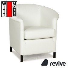 Wittman Aura Leder Sessel Creme