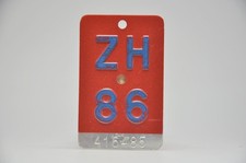 Fahrrad Nummernschild