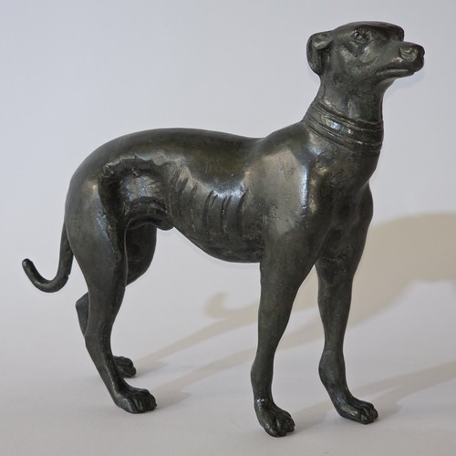 Antik bronze windhund - bronze,