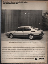 Saab Werbeanzeige Werbung Saab