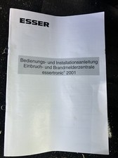 Esser essertronic 2001