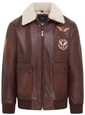 Herren Air Force Braun Leder