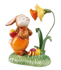 Goebel Die duftet aber gut Neu OVP Ostern Hase mit Narzisse 66844621 Ostereier
